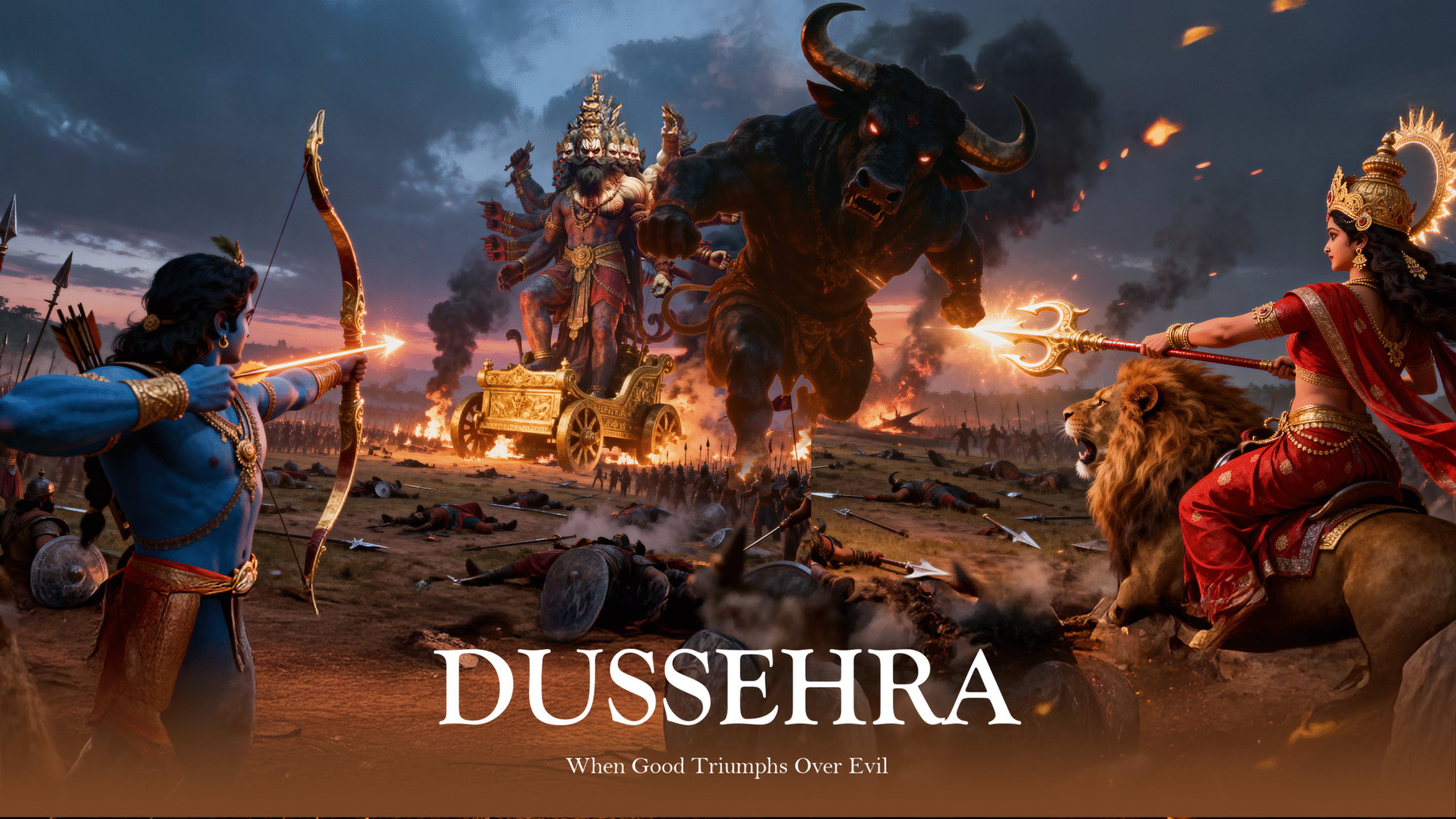 Dussehra: When Good Triumphs Over Evil